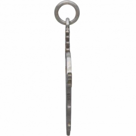 Sterling Silver Horse Pendant - Openwork Horse Charm