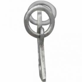 Sterling Silver Mountain Pendant Festoon