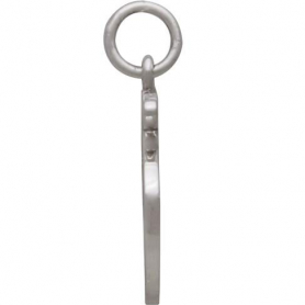 Sterling Silver Flat Sloth Charm