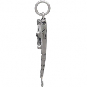 Sterling Silver Detailed Dragonfly Link 27x21mm