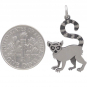 Sterling Silver Lemur Charm