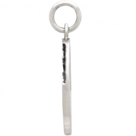 Sterling Silver Starry Night Wave Charm