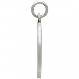 Sterling Silver Layer Canyon Charm with Bronze Sun