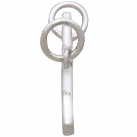  Sterling Silver Mama and 2 Baby Bear Pendant Festoon