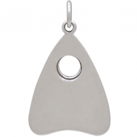 Sterling Silver Ouija Planchette Pendant