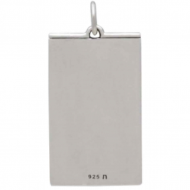 Sterling Silver Star Tarot Card Charm