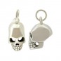 Sterling Silver Medium Skull Charm 16x7mm