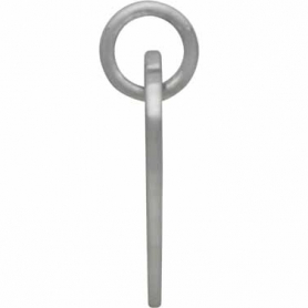 Sterling Silver Heartbeat Charm - Heart Charm