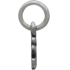 Sterling Silver Tiny Puffy Paw Charm