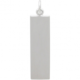 Sterling Silver Pine Tree Charm with Bronze Sun