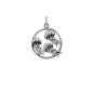 Nina Designs Sterling Silver Jellyfish Trio Charm 22x16mm