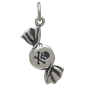 Sterling Silver Poison Candy Charm Back View