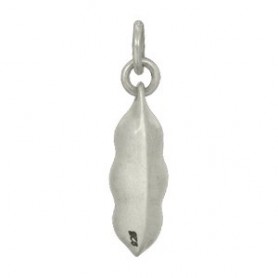 Sterling Silver Three Peas in a Pod Charm 20x5mm