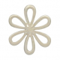 Sterling Silver Stud Earrings - Daisy 10x10mm front