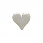 Sterling Silver Stud Earrings - Tiny Heart 5x5mm