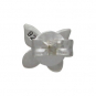Sterling Silver Stud Earrings - Butterfly 6x6mm