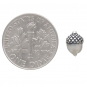 Sterling Silver Acorn Post Earrings