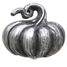 Sterling Silver Pumpkin Post Earrings