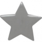 Sterling Silver Star Post Earrings 6x6mm