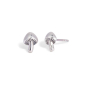 Nina Designs Sterling Silver Mushroom Post Earrings
