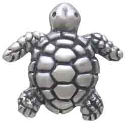 Sterling Silver Turtle Post Earrings