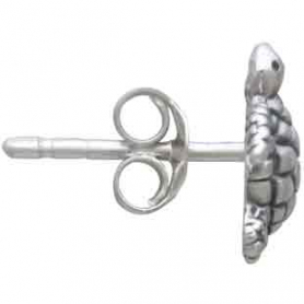 Sterling Silver Turtle Post Earrings