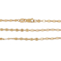 14K Gold Filled Flat Sparkle Chain