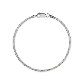 Sterling Silver Snake Chain Bracelet 7.5 Inch