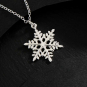 Sterling Silver Snowflake Necklace