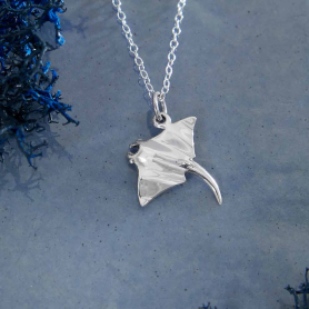 Sterling Silver Stingray Necklace