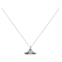 Sterling Silver 18 Inch Mini Flying Heart Necklace