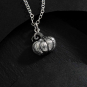 Sterling Silver Pumpkin Necklace