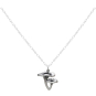 Sterling Silver Chanterelle Mushroom Necklace