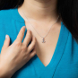 Sterling Silver Anchor Necklace
