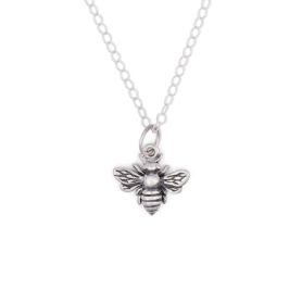 Sterling Silver Bee Necklace