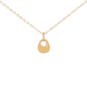 Nina Designs Bronze Nugget Necklace with Gold Fill Chain