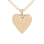 Nina Designs Bronze Heart Locket Necklace with Gold Fill Chain