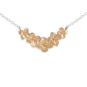 Bronze Hydrangea Festoon Necklace