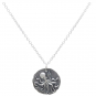 Sterling Silver 18 Inch Octopus Charm Necklace