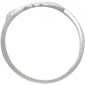 Sterling Silver Adjustable Monstera Leaf Ring