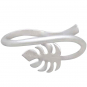 Sterling Silver Adjustable Monstera Leaf Ring