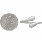Sterling Silver Adjustable Teardrop Ring