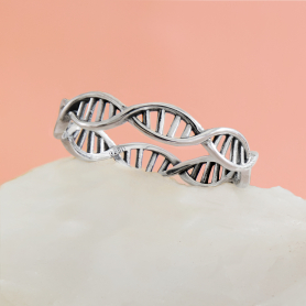 Sterling Silver DNA Ring DISCONTINUED