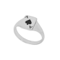 Nina Designs Sterling Silver Ace of Spades Ring