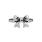 Nina Designs Sterling Silver Dimensional Bow Ring