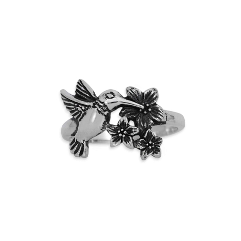 Nina Designs Sterling Silver Hummingbird Ring