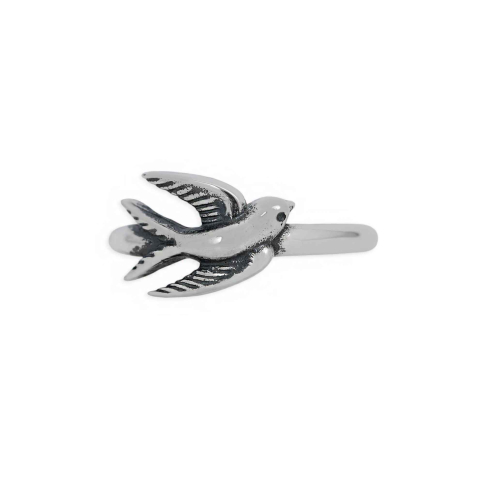 Sterling Silver Swallow Ring