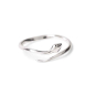 Nina Designs Sterling Silver Adjustable Simple Snake Ring