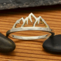 Sterling Silver Mountain Ring