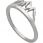 Sterling Silver Mountain Ring